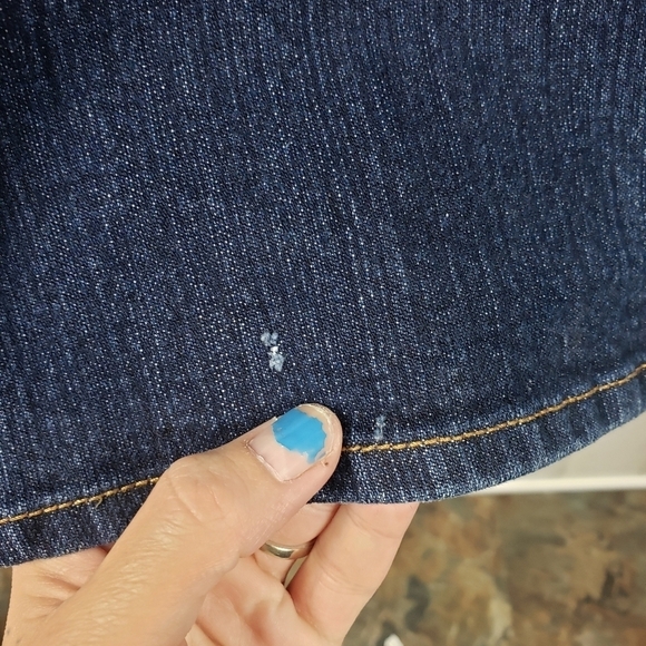 Thres 3 clothing dark wash wide leg jeans women's plus size 16 - Picture 4 of 13